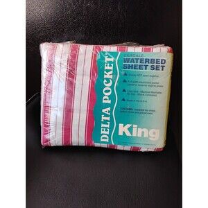 Delta Pocket Waterbed King Sheet Set